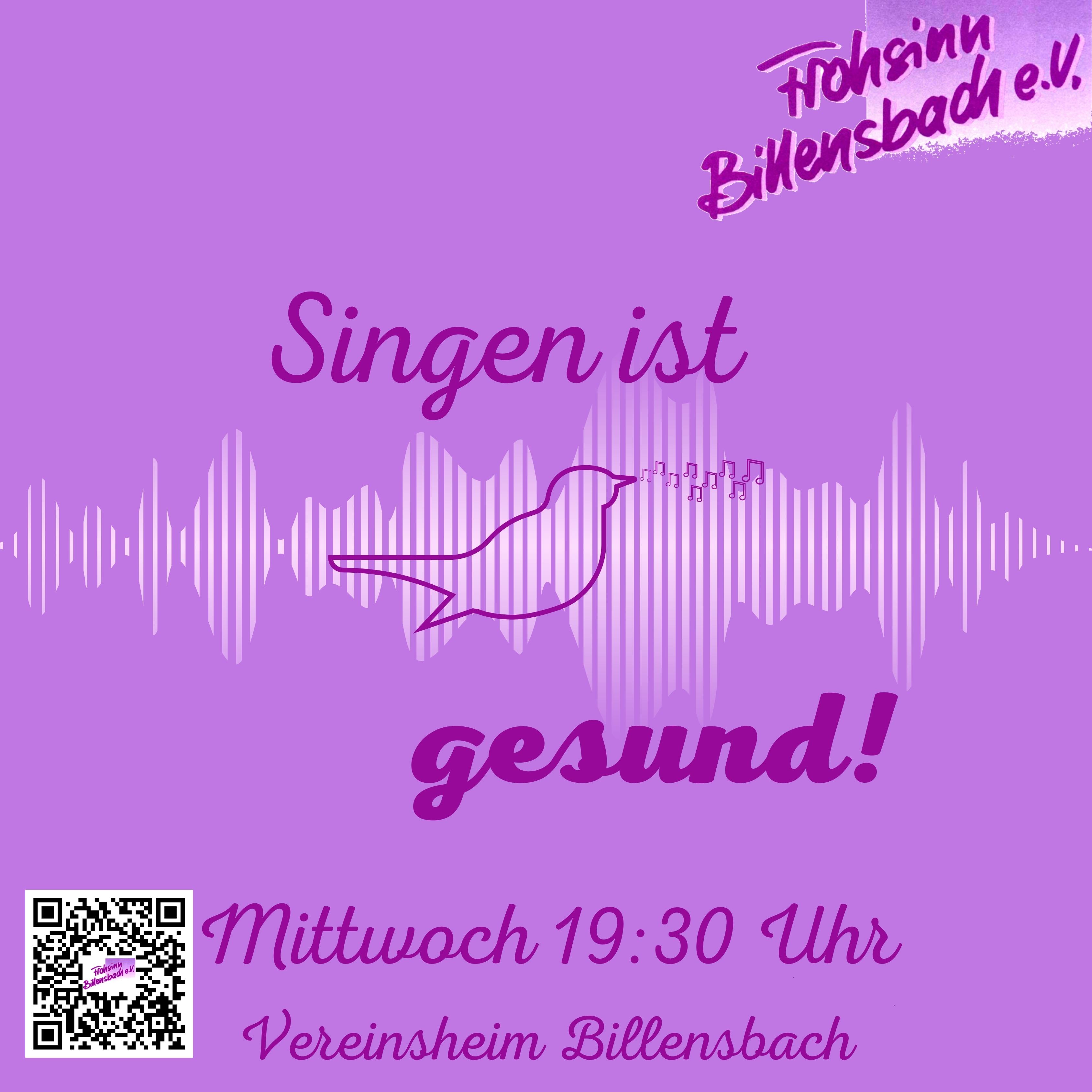 Singen ist gesund